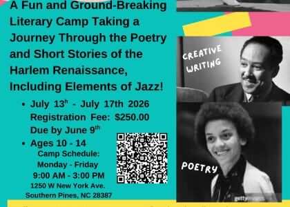 Poetry with Jazz Summer Camp 2026