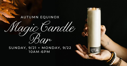 Autumn Equinox Magic Candle Bar