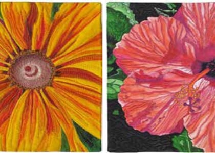 Improvisational Raw-Edge Collage Workshop