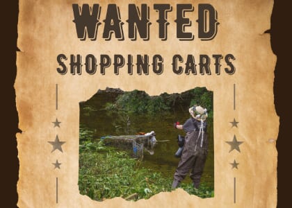 Shoal Creek Shopping Cart Corral