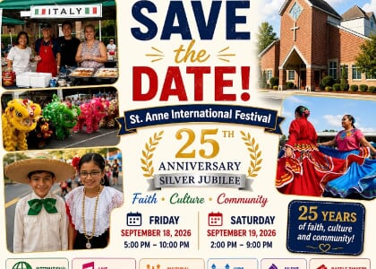 25th Anniversary St. Anne International Festival