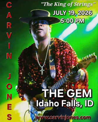 Carvin Jones in Idaho Falls at The Gem