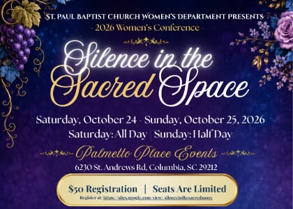 Silence In The Sacred Space Women's Conference