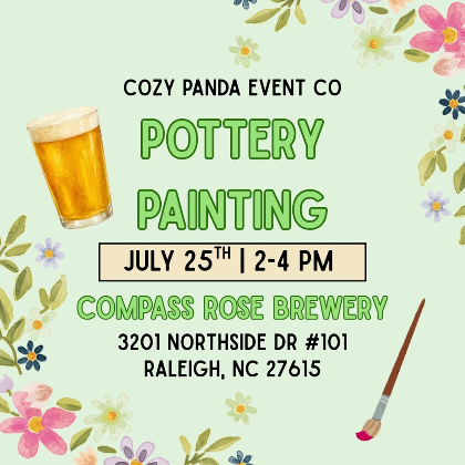Cozy Panda Event Co Pottery Painting