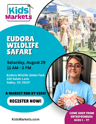Kids Markets at Eudora Wildlife Safari