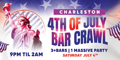Charleston 4th of July Bar Crawl