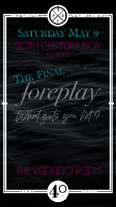 The Final Foreplay