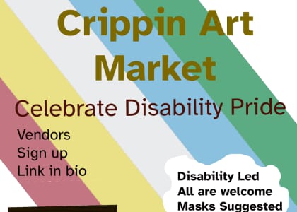 Crippin Art Market with DIYabled