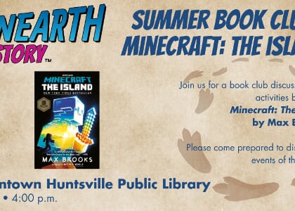 Summer Book Club: Minecraft, The Island