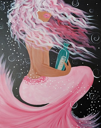 Pink Pearl Mermaid