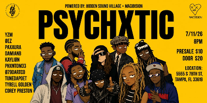 PSYCHXTIC - A Tampa Live Music Experience
