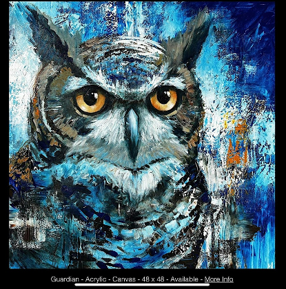 Palette  Knife Painting Class  with Kym