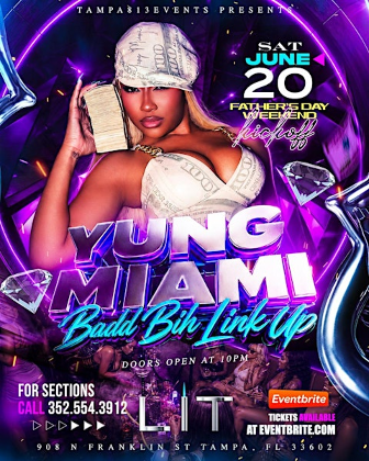 Bad Bih Link Up Yung Miami Live