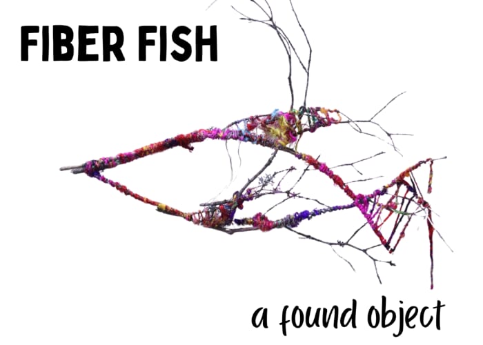 Fiber Fish | A Found-Object Fish Making Workshop