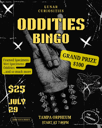 Oddities Bingo
