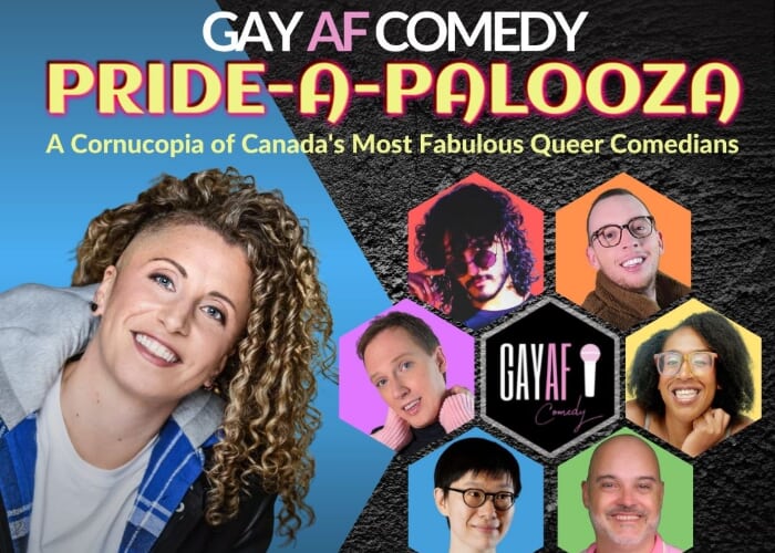 Gay AF Comedy Pride-A-Palooza
