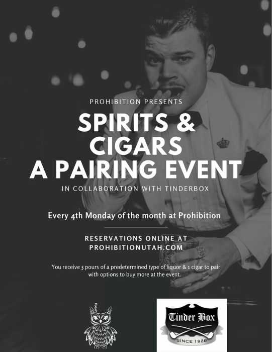 Spirits & Cigars Popup