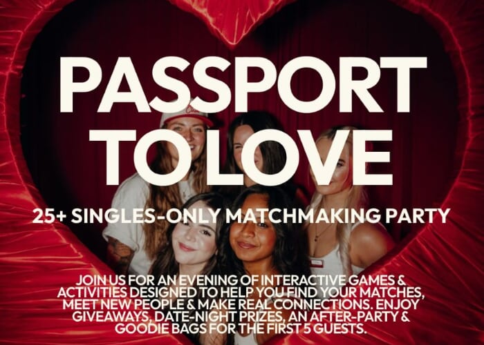 Passport to Love | Singles Mixer in Salt Lake City | Sep 17, 2026
