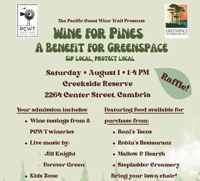 Wine for Pines