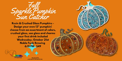 Resin pumpkin