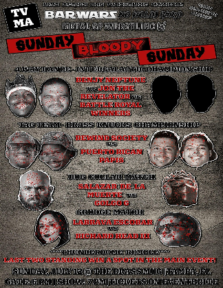 Metal A.F Wrestling present Sunday Bloody Sunday