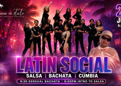 Beginner Salsa Dance Class + Social Dancing!