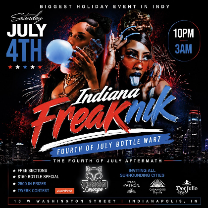 The official 4TH OF JULY BASH! Downtown Indianapolis