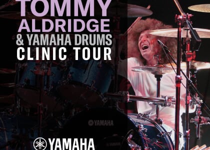 Yamaha Presents: Tommy Aldridge Drum Clinic