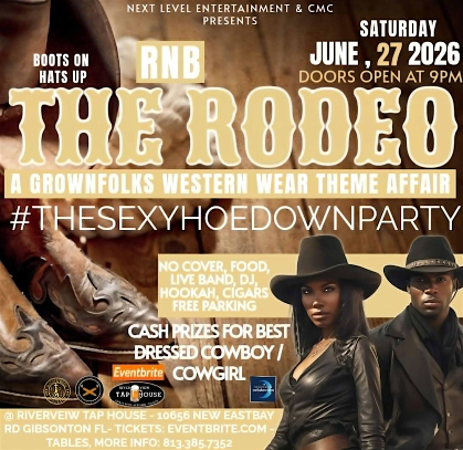 VIP table only option RSVP reserved seating WESTERN WEAR AFFAIR