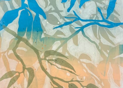 Portola Art Gallery Presents "Color Therapy" -- Monoprints by Kim Holl
