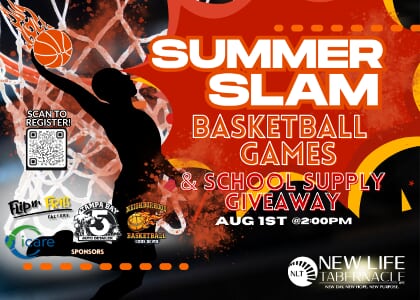You're Invited to Our Annual Back-to-School Summer Slam!