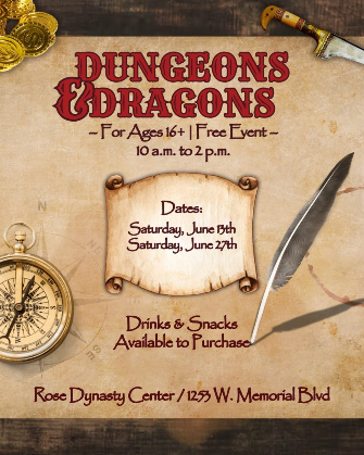 Dungeons & Dragons (Ages 16+)