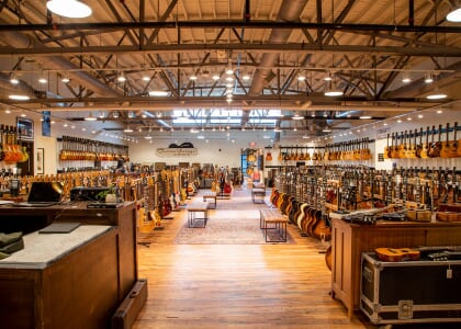 Carter Vintage Guitar Shop Tour Experience
