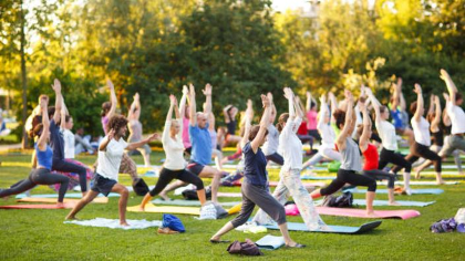 Yoga in the Park