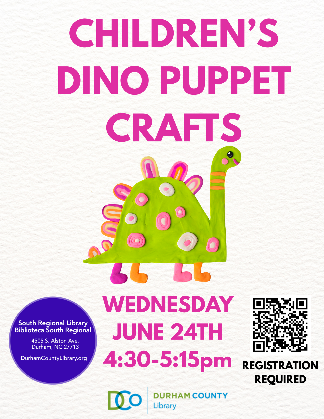 Children's Dino Puppet Crafts