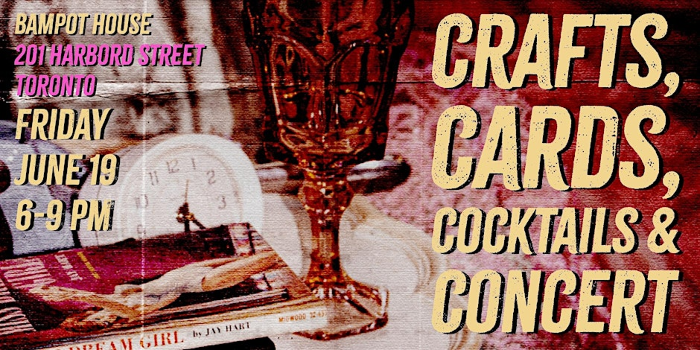 Crafts, Cards, Cocktails & Concert: An Of The Sea Productions Fundraiser