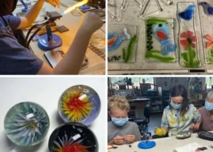Glass Fusing & Flameworking Youth Maker XD Camp Experience