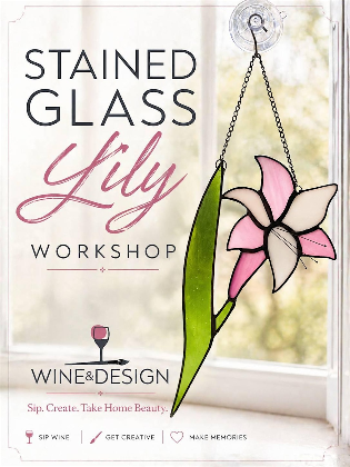Stained Glass Lily Workshop Intermediate