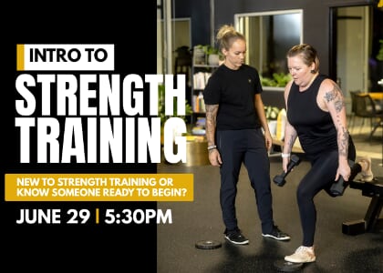 Free Beginner Strength Training Workshop