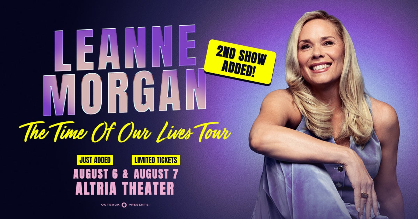 Leanne Morgan The Time Of Our Lives Tour