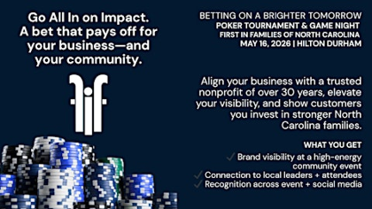 Betting on a Brighter Tomorrow  - Sponsorship Opportunities