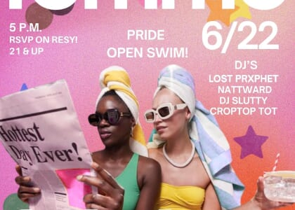 White Limozeen Hosts Femme Fatale Pool Party