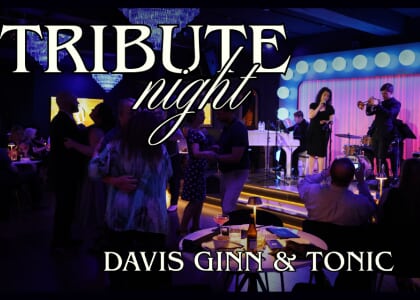 Davis Ginn & Tonic: Chet Baker Tribute Night