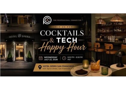 Cocktails & Tech Happy Hour at Hotel Spero San Francisco July 22, 2026