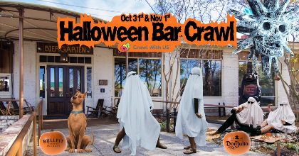 Halloween Bar Crawl: Spooky Island Edition