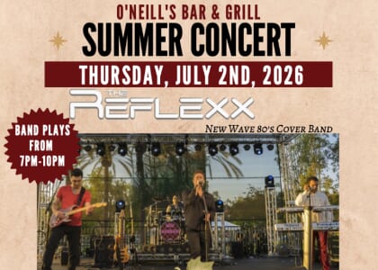 Summer Concert- The Reflexx at O'Neill's Bar & Grill