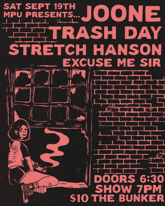The Bunker SLO presents: Trash Day and Special Guest
