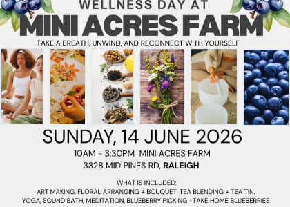 Wellness Day at Mini Acres Farm
