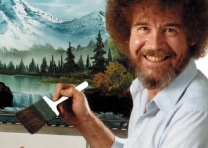 Bob Ross Saturday Workshop in July at V&VG