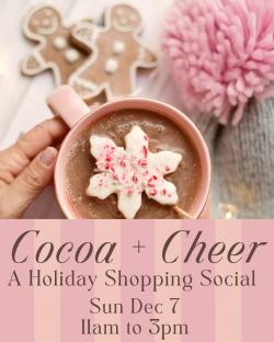 Holiday Sip and Shop at LAMIA + LAMIA